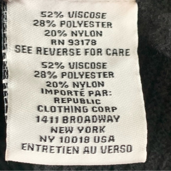 MAGASCHONI Open Front Soft Longline Black Cardigan Sweater Size Small NEW - Picture 4 of 6